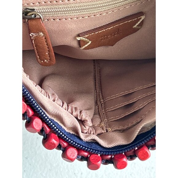 The Sak Hand Beaded Wristlet Clutch Bag Vegan Montana Collection - Picture 6 of 7